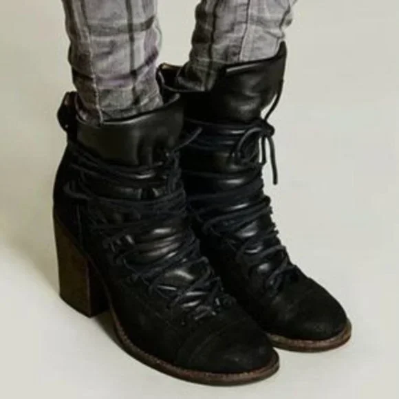 Free People x Faryl Robin Lucas Lace Up Boot - Picture 10 of 12
